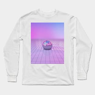 A E S T H E T I C VAPORWAVE - ORB Long Sleeve T-Shirt